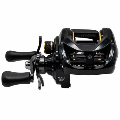 Baitcaster a basso profilo con clicker